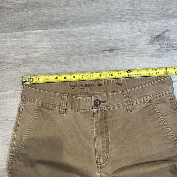 Toad & Co Mens Pants Brown 33 X 34 Organic Cotton Blend Mission Ridge‎ - Picture 3 of 7
